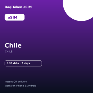 Chile eSIM - 1GB / 7 Days