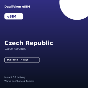 Czech Republic eSIM - 1GB / 7 Days