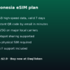Indonesia eSIM - 1GB / 7 Days