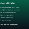 Maldives eSIM - 1GB / 7 Days