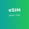 Japan eSIM - 1GB / 7 Days
