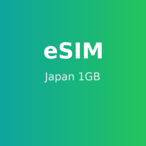 Japan eSIM - 1GB / 7 Days