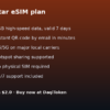 Qatar eSIM - 1GB / 7 Days