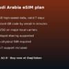 Saudi Arabia eSIM - 1GB / 7 Days