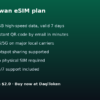 Taiwan eSIM - 1GB / 7 Days